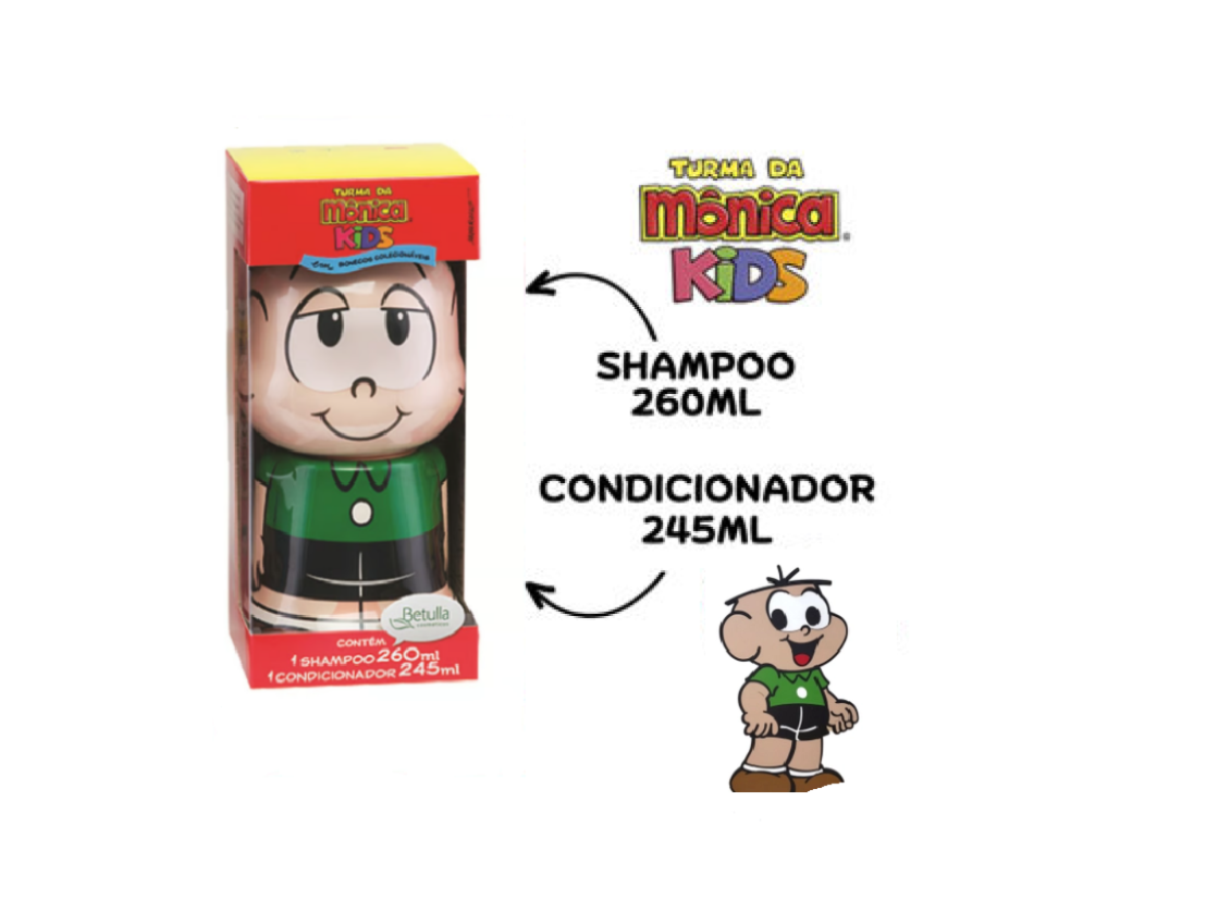 Monica and Friends Company of Nature Shampoo 260ml + Conditioner 245ml Kit - Jimmy Five Toy